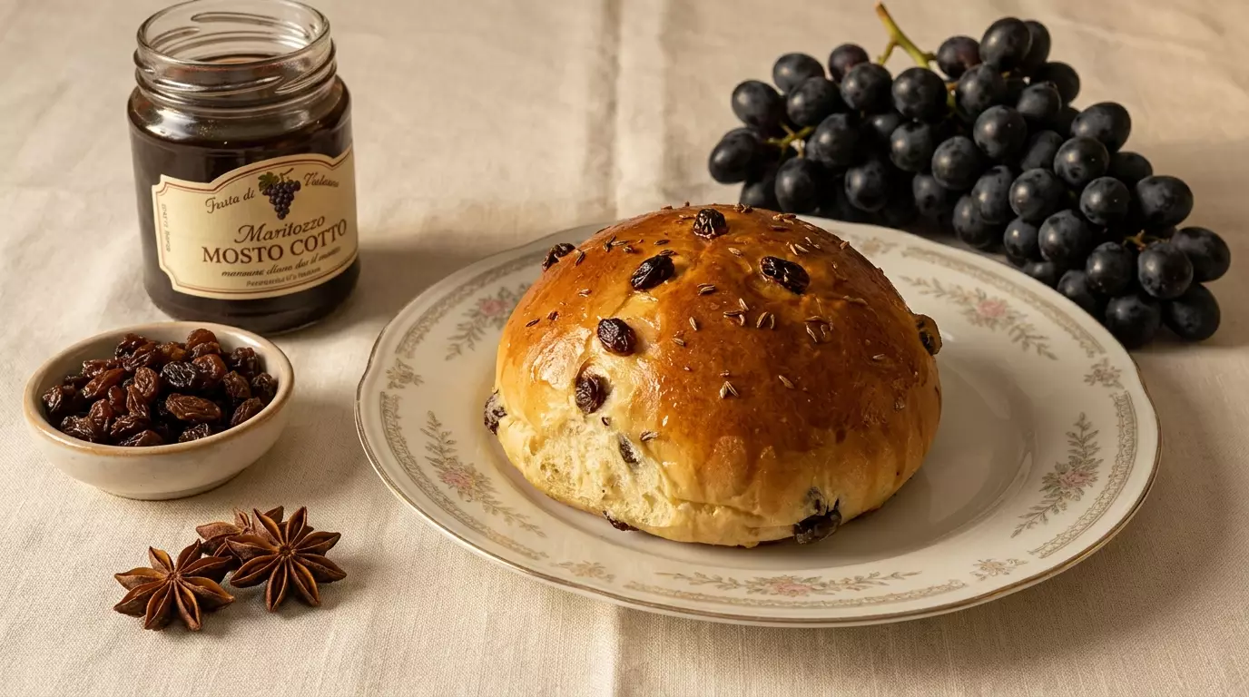 Maritozzo con il mosto