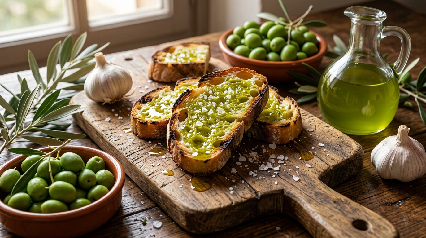 Bruschetta all’olio nuovo