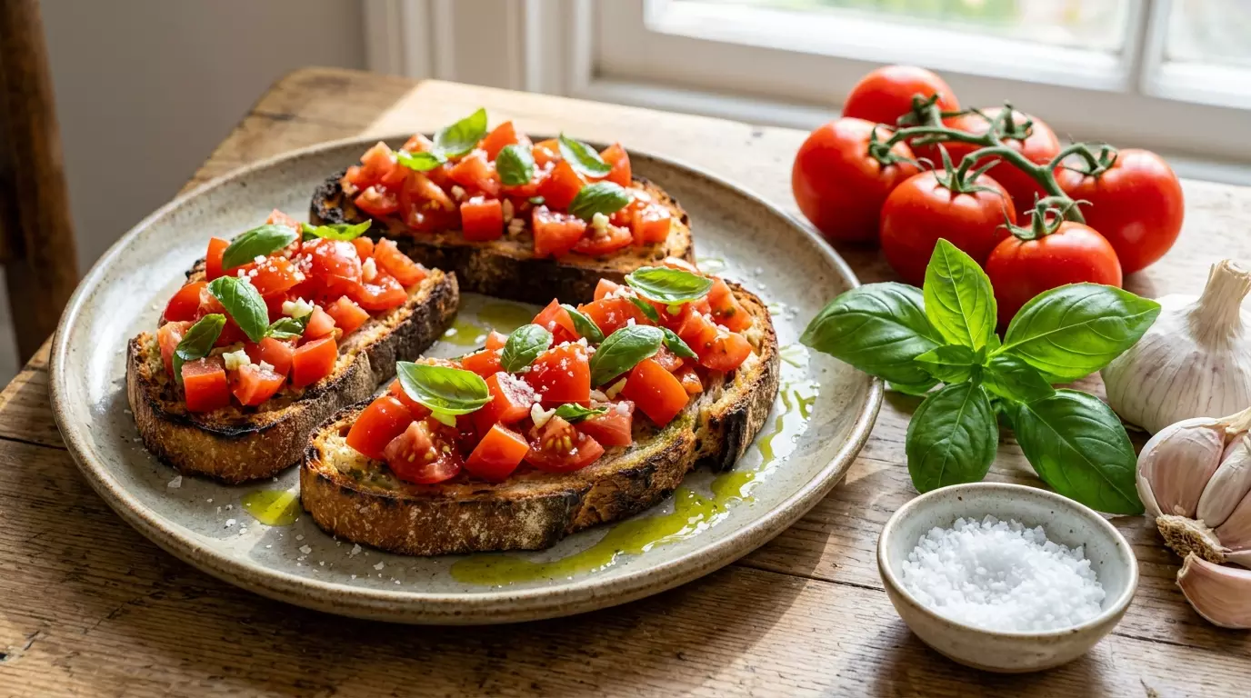 Bruschetta col pomodoro