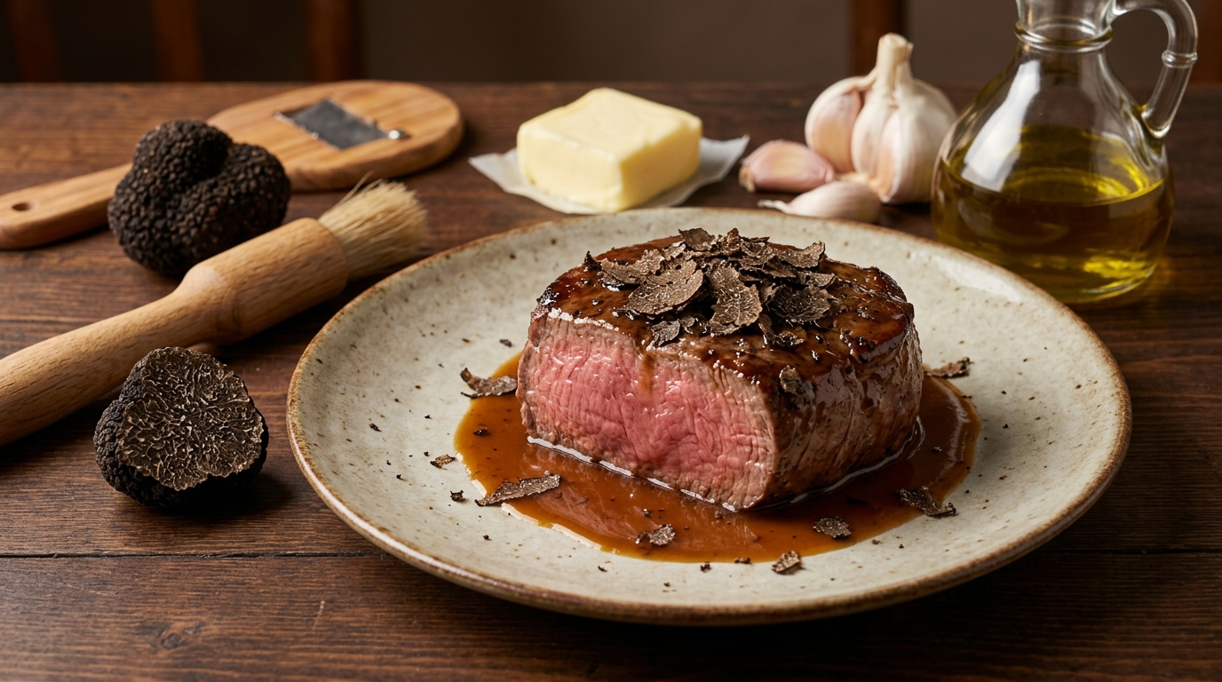 Filetto al tartufo nero