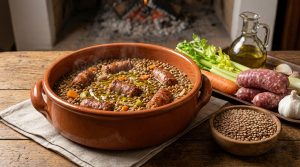 lenticchie con salsicce