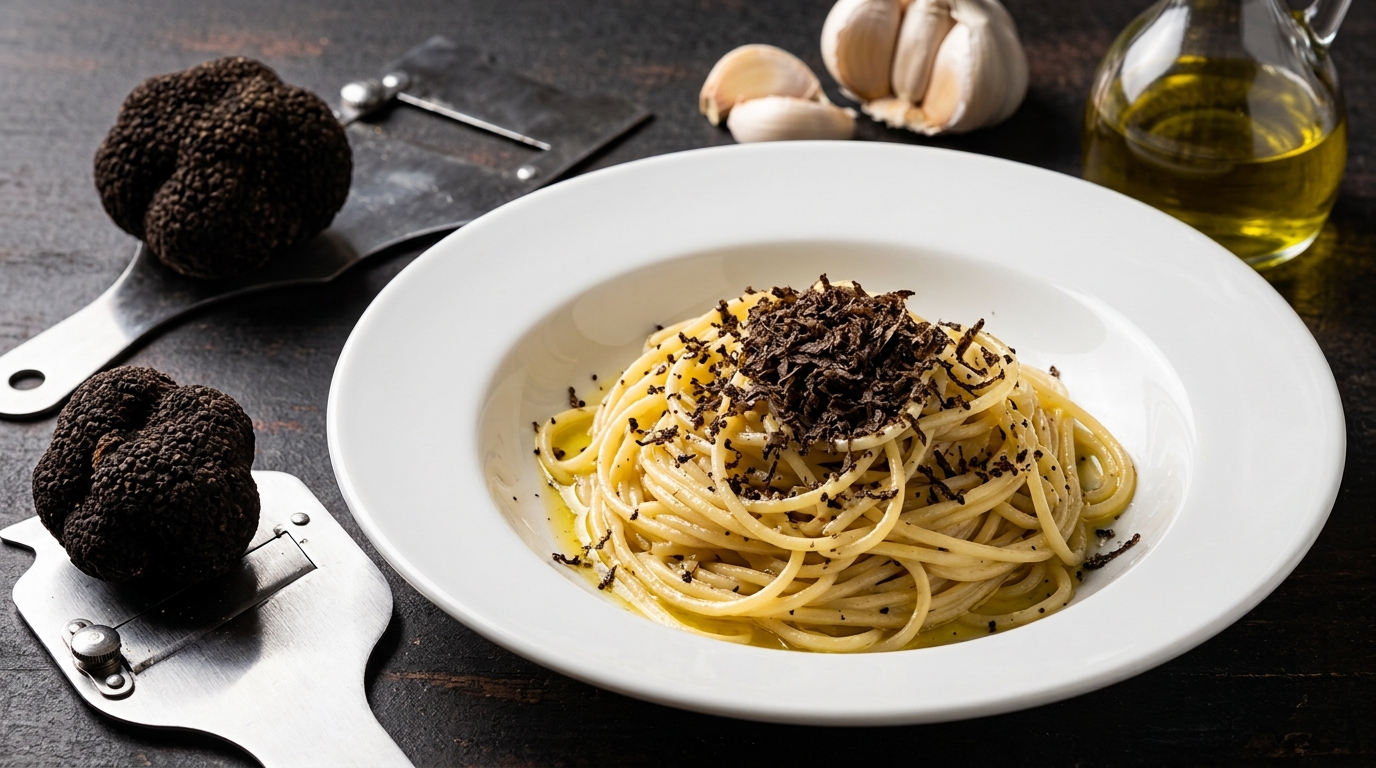 Spaghetti al tartufo di Norcia